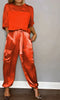 Stilvoller & Luftiger Damen Satin-Jumpsuit für besondere Anlässe – Yasmina