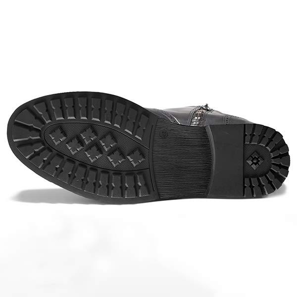 Herren Chelsea Boots klassisch aus Kunstleder mit Elastikeinsatz – Neron