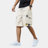 Khaki Cargo-Shorts für Herren, lässig, mit Taschen, ideal für Sommermode, bequem und stilvoll.