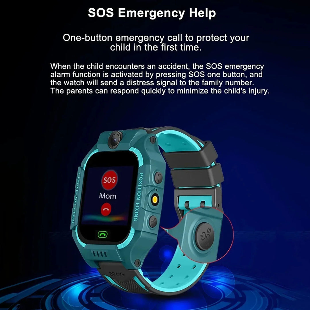 Kinder-GPS-Uhr mit Standortverfolgung und Telefonfunktion – Luna