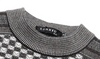 Herren-Pullover mit Karo-Strickmuster – Fabian