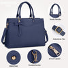 Wasserdichte Laptop-Tasche aus PU-Leder mit multifunktionalem Design für Damen