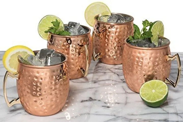 Hammered Copper Cup Set - ChillCopper