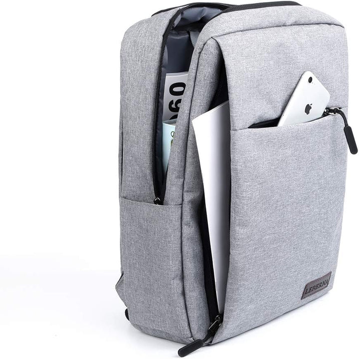 Schlanker Wasserdichter Laptop-Rucksack mit USB-Anschluss