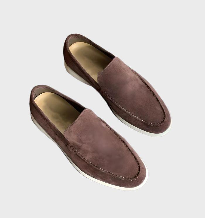 Stilvolle und Bequeme Wildleder-Slipper für Herren - Milo