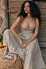 Stylisches Sommerkleid mit Spaghettiträgern und Taillenmieder – Mira