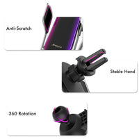 Automatic phone holder with wireless charger – GripCharge