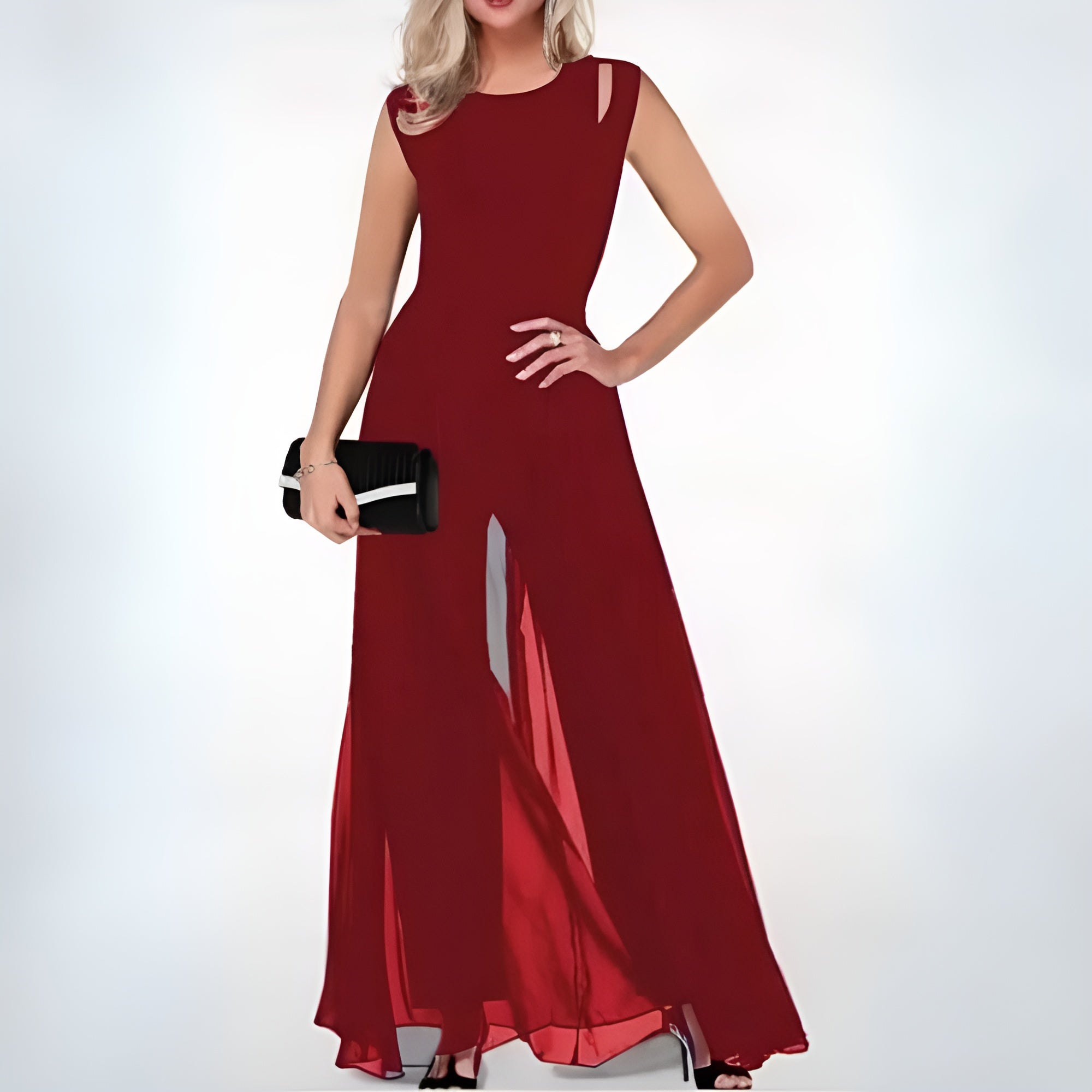 Eleganter Leinen-Jumpsuit für Damen – Sofia
