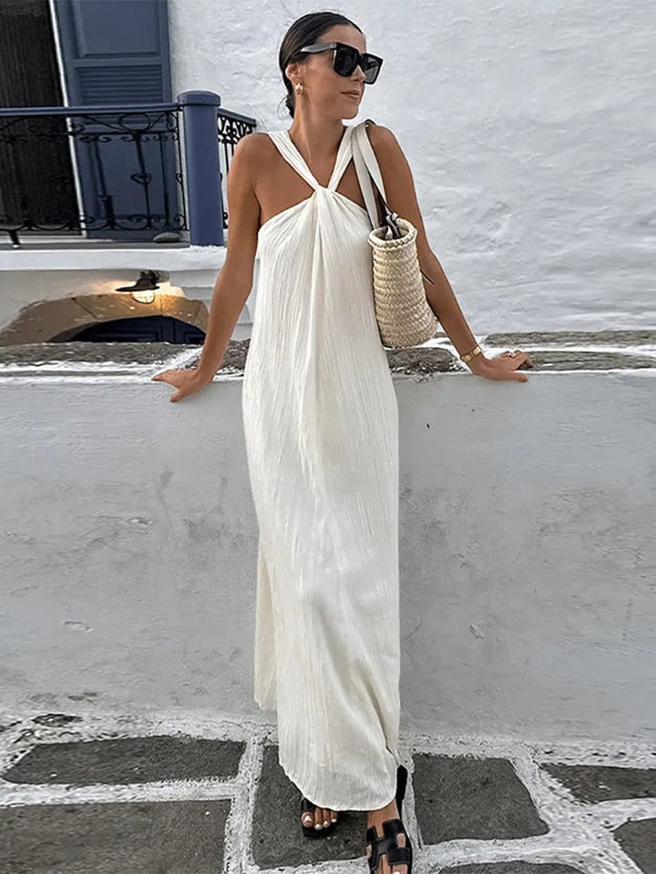 Trendiges ärmelloses Sommerkleid mit lockerem Schnitt – Mikayla