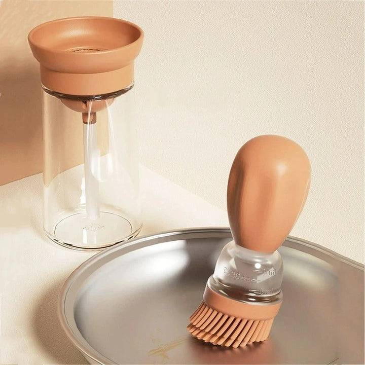 Silicone Oil Bottle with Brush Head - OilBuddy