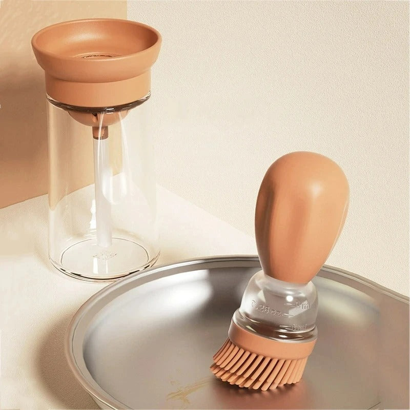 Silicone Oil Bottle with Brush Head - OilBuddy