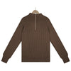 Gestrickter Halfzip-Pullover - Sienna