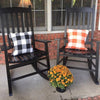 Gemütliche Karierte Kissenhülle im Landhausstil – Autumn Plaid (1+1 GRATIS)