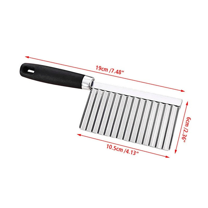 Stainless Steel Vegetable Knife - WaveCut