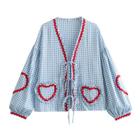 Sommer Damen Top mit lockerer Passform – Pia
