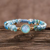 Hypnotisierendes Blaues Opal Armband - Liora