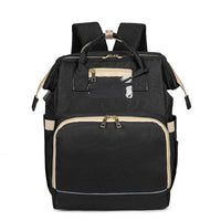 Convertible Baby Diaper Backpack with Foldable Baby Bed – Waterproof Multi-Pocket Design