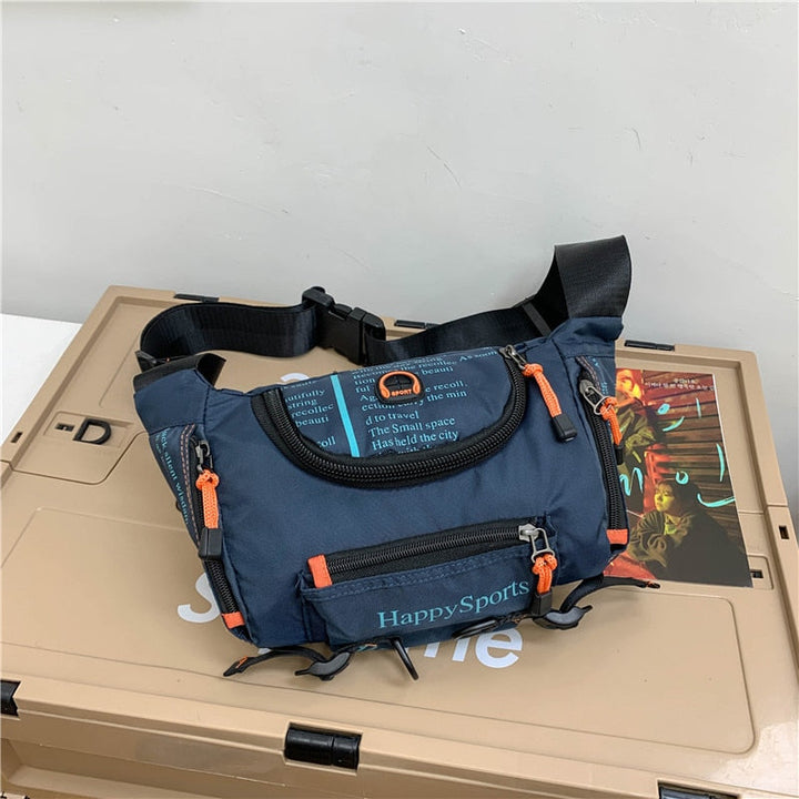 Wasserdichte Herren-Bauch- und Schultertasche – Multifunktionale Reise- und Outdoor-Tasche