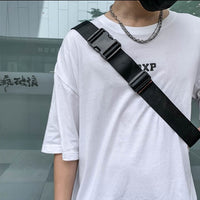 Wasserdichte Herren-Bauch- und Schultertasche – Multifunktionale Reise- und Outdoor-Tasche