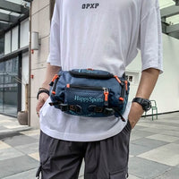 Wasserdichte Herren-Bauch- und Schultertasche – Multifunktionale Reise- und Outdoor-Tasche