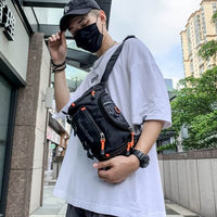 Wasserdichte Herren-Bauch- und Schultertasche – Multifunktionale Reise- und Outdoor-Tasche