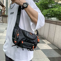 Wasserdichte Herren-Bauch- und Schultertasche – Multifunktionale Reise- und Outdoor-Tasche