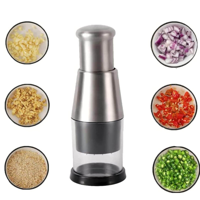 Manual Stainless Steel Vegetable Cutter - ChefChop Pro