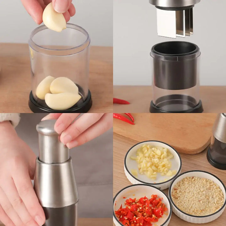 Manual Stainless Steel Vegetable Cutter - ChefChop Pro