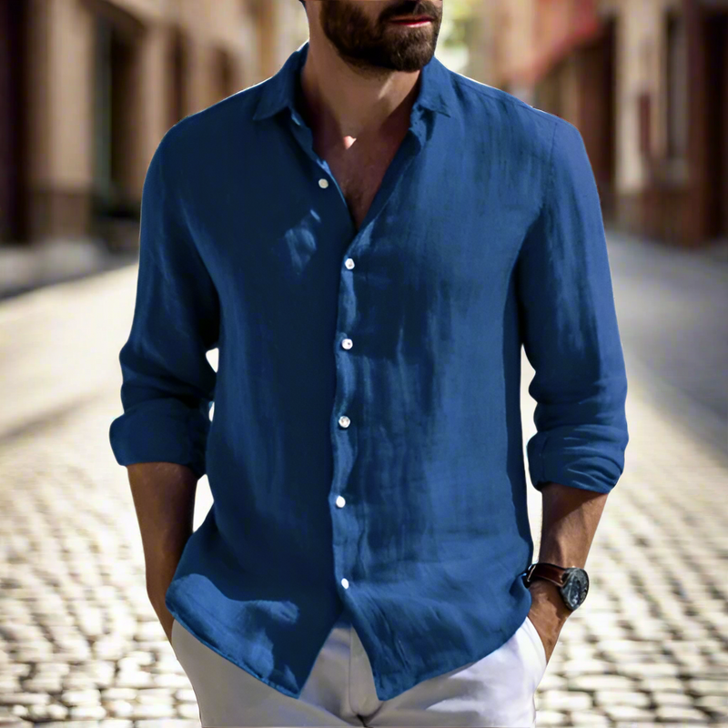 Comfortable Linen Men's Shirt – Rafael