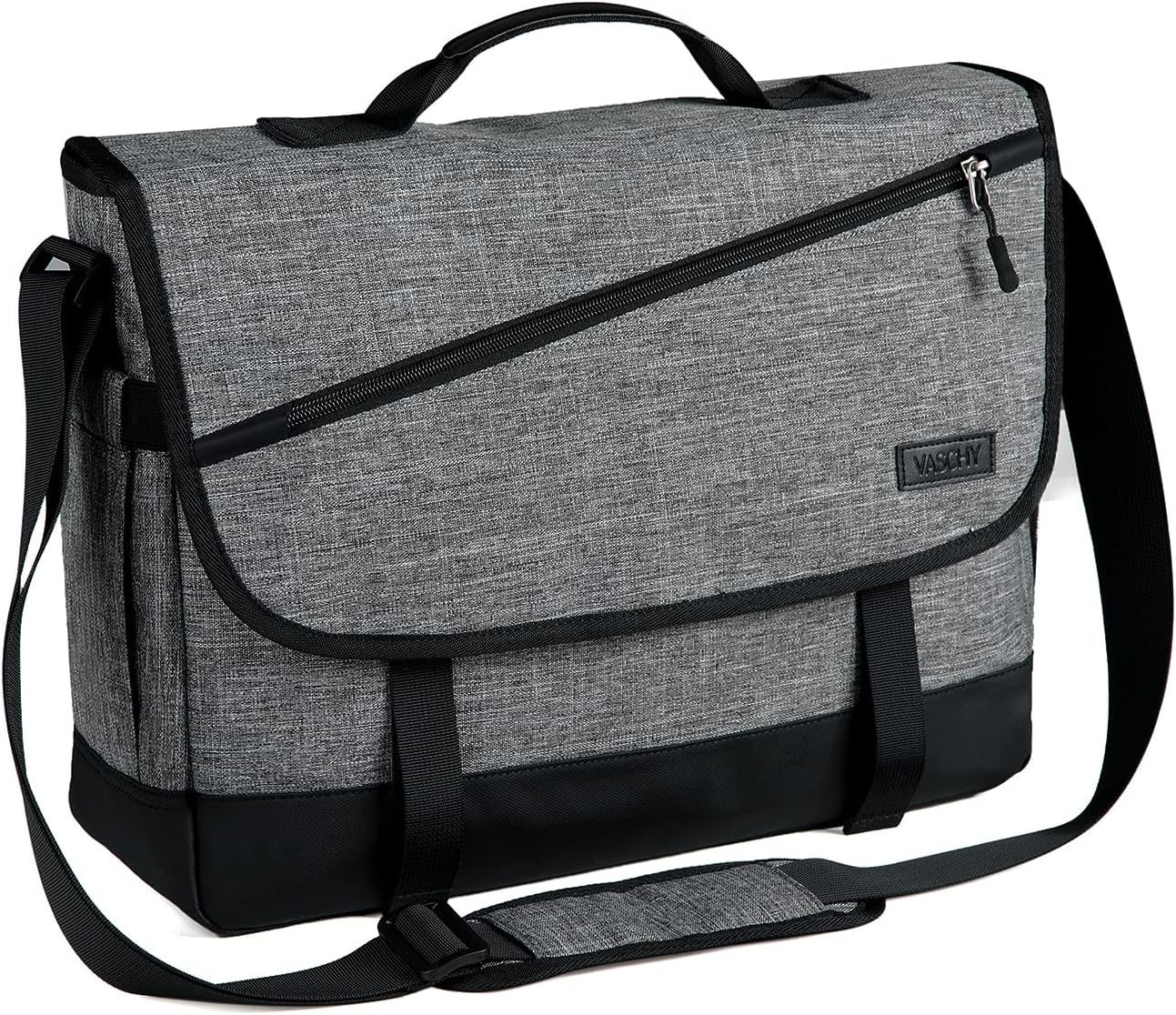 Wasserabweisende Laptop-Umhängetasche mit verstellbarem Gurt – WorkMate Serie