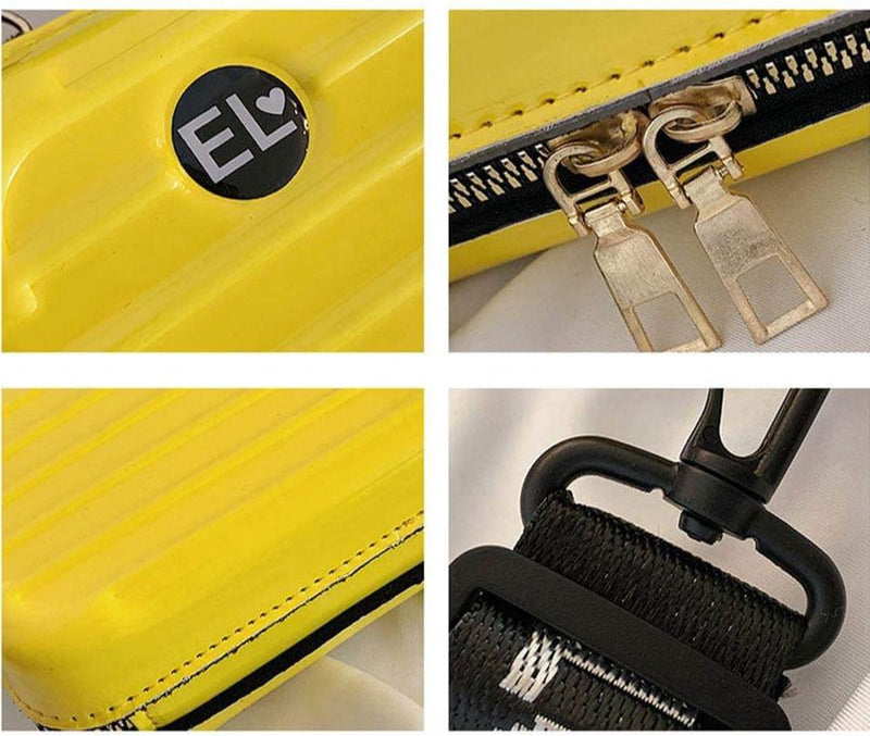 Kompakte Hartschalen-Reisehandtas