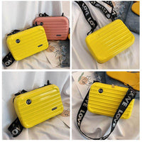 Kompakte Hartschalen-Reisehandtas