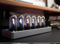 Vertical LED Nixie Table Clock – Chronix