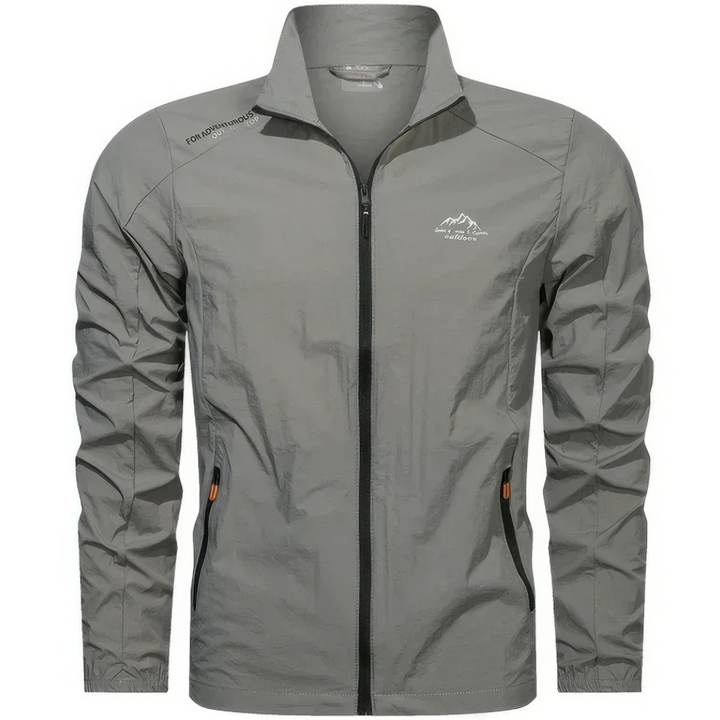 Windproof summer jacket for men with zipper – Stormer