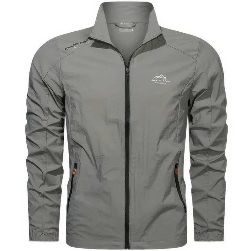 Windproof summer jacket for men with zipper – Stormer