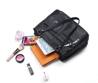 Multi-Compartment Damen Schulter- und Crossbody-Tasche – FlexiCarry