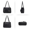 Multi-Compartment Damen Schulter- und Crossbody-Tasche – FlexiCarry