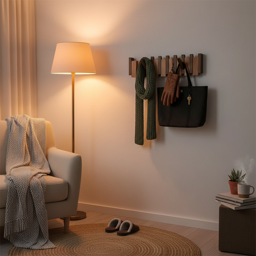 Klaviergarderobe aus Holz - HarmonyCoat
