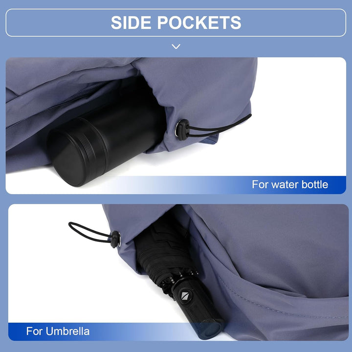 Leichte, wasserabweisende Laptop- und Reisetasche mit organisierten Fächern