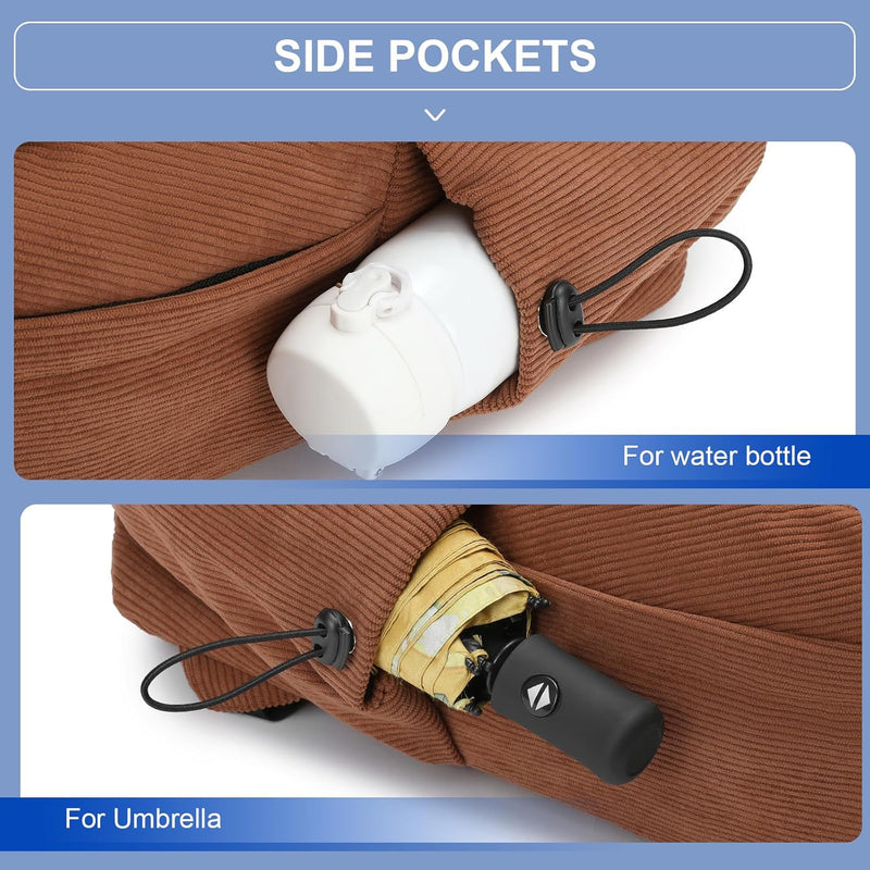 Leichte, wasserabweisende Laptop- und Reisetasche mit organisierten Fächern