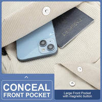 Leichte, wasserabweisende Laptop- und Reisetasche mit organisierten Fächern