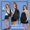 Leichte wasserabweisende Laptop-Rucksack mit mehreren Taschen – 15,6