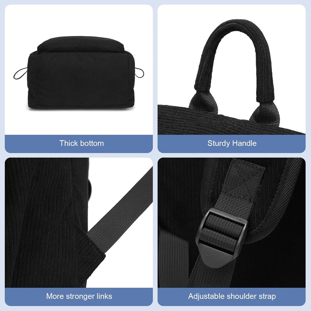 Leichte, wasserabweisende Laptop- und Reisetasche mit organisierten Fächern