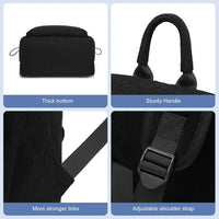 Leichte, wasserabweisende Laptop- und Reisetasche mit organisierten Fächern