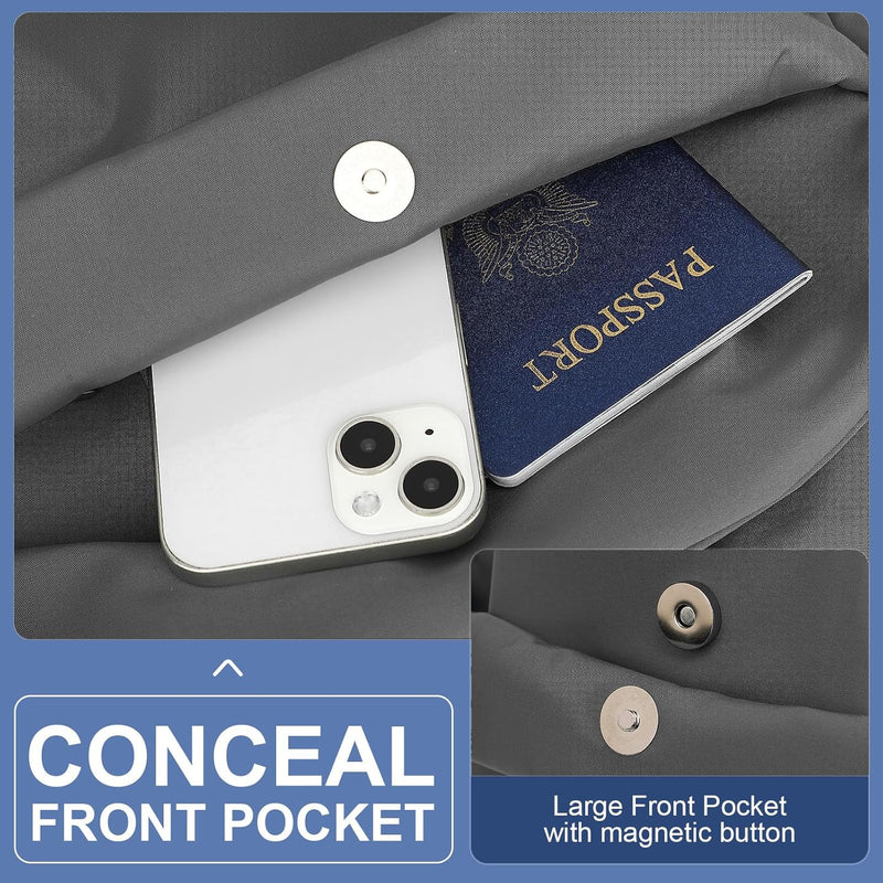 Leichte, wasserabweisende Laptop- und Reisetasche mit organisierten Fächern