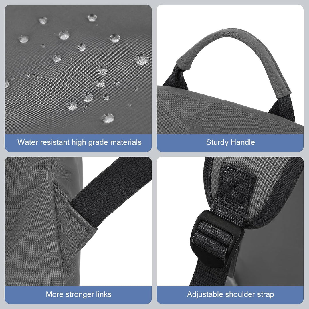 Leichte, wasserabweisende Laptop- und Reisetasche mit organisierten Fächern