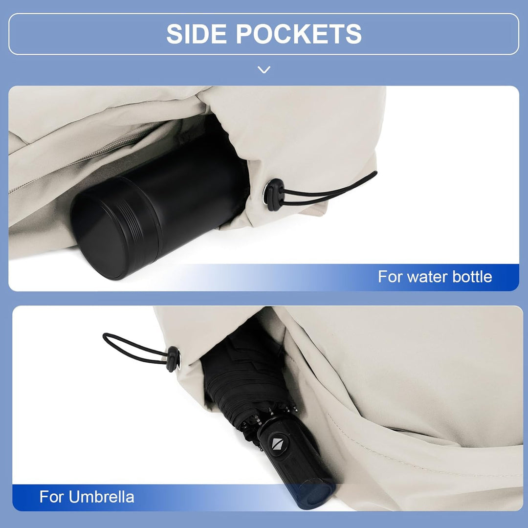 Leichte, wasserabweisende Laptop- und Reisetasche mit organisierten Fächern