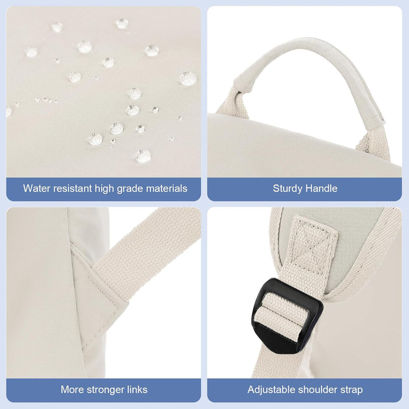 Leichte, wasserabweisende Laptop- und Reisetasche mit organisierten Fächern