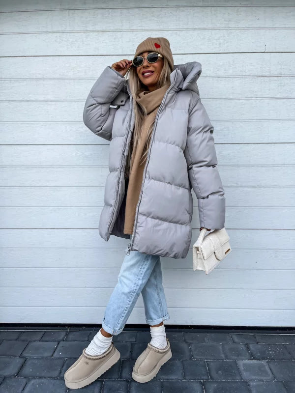Bequeme Damen Winterjacke - Aurora Luxe
