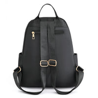 Leichter wasserabweisender Nylon-Rucksack für Damen – Reisen & Schule